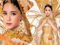 Đại diện Việt Nam dự thi Miss Eco Teen International - Miss Eco Teen Việt Nam Bella Vũ Huyền Diệu trong trang phục "Rồng Phượng" 