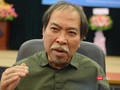 Nhà thơ Nguyễn Quang Thiều - Chủ tịch Hội Nhà văn Việt Nam nói về việc đưa văn chương Việt ra thế giới. Ảnh: Hoà Bình