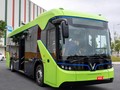 Xe bus điện đi từ ga trung tâm Hào Nam (quận Đống Đa, Hà Nội) tới nhiều tuyến đường. Ảnh: VG