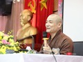 Thượng tọa Thích Tiến Đạt - Viện chủ Đại Từ Ân - Trường Trung cấp Phật học Hà Nội.