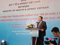 Thứ trưởng Bộ Y tế Nguyễn Viết Tiến phát biểu tại buổi lễ