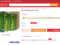 Sản phẩm kem bôi da Yousee được bày bán trên một trang thương mại điện tử (Ảnh chụp màn hình)