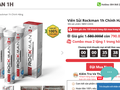 Trang web quảng cáo sản phẩm Rockman