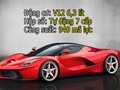1. Ferrari LaFerrari 2015 (công suất tối đa: 949 mã lực).