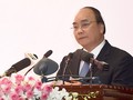 Thủ tướng Nguyễn Xuân Phúc phát biểu tại buổi lễ.