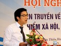 Ông Đoàn Công Huynh, Vụ trưởng Vụ Thông tin cơ sở phát biểu khai mạc hội nghị.
