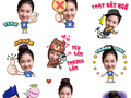các ứng dụng mới mang theo trào lưu “Make your own sticker” đã và đang trở thành một xu hướng trên toàn thế giới. Ảnh: QH.