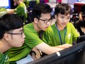 Các thí sinh tham gia Codewar tại điểm cầu Hà Nội.