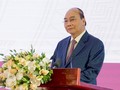 Thủ tướng Nguyễn Xuân Phúc phát biểu tại lễ khai trương
