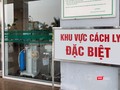 Khu vực cách ly đặc biệt tại Bệnh vịen Bệnh Nhiệt đới Trung ương cơ sở 2. Ảnh: Minh Thúy 