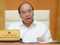 Thủ tướng Nguyễn Xuân Phúc phát biểu tại cuộc họp. Ảnh: VGP