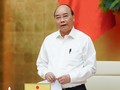 Thủ tướng Nguyễn Xuân Phúc phát biểu tại cuộc họp. Ảnh: UBND TP. Hà Nội