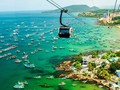 Cáp treo Hòn Thơm mang tới cảnh đẹp biển, đảo, rừng xanh và những bãi tắm trong cụm đảo An Thới, Nam Phú Quốc.