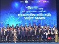 Kỳ năm 2021, Giải thưởng Chuyển đổi số Việt Nam vinh danh 53 tổ chức, cá nhân chuyển đổi số xuất sắc.