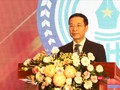 Bộ trưởng Bộ Thông tin và Truyền thông Nguyễn Mạnh Hùng phát biểu chỉ đạo.