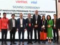 Viettel và Intel hợp tác nghiên cứu phát triển công nghệ và giải pháp AI và 5G