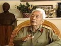 Đại tướng Võ Nguyên Giáp trả lời phỏng vấn hãng tin NDN năm 2004. Copyright NDN.
