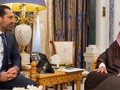 Vua Saudi Salman (phải) đã gặp gỡ Thủ tướng Lebanon Saad Hariri ở Riyadh, Ả Rập Xê-út, ngày 6/11/2017 (ảnh: Defense One)