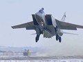 Máy bay tiêm kích đánh chặn tầm xa MiG-31 và tên lửa Kinzhal. Ảnh: Strategic Culture