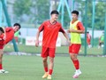Văn Trường có buổi tập đầu tiên cùng U19 Việt Nam sau hành trình tại U23 châu Á 2022.