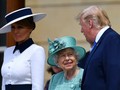 Đệ nhất phu nhân Melania có pha "chữa ngượng" cho ông Trump (Ảnh: Newsweek)