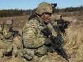 Binh sĩ Mỹ tham gia một cuộc tập trận ở Estonia (Ảnh: Getty)