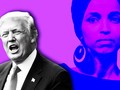 Tổng thống Trump và nữ nghị sỹ Ilhan Omar (bang Minnesota) (Ảnh: Dailt Beast)