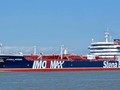 Tàu chở dầu Stena Impero của Anh bị Iran bắt giữ hồi tuần trước (Ảnh: Washington Post)