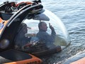 Tổng thống Putin trên con tàu ngầm thăm dò C-Explorer 3.11 (Ảnh: Sky News)