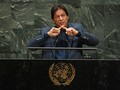 Thủ tướng Pakistan Imran Khan đề cập tới vấn đề Kashmir trong kỳ họp Đại hội đồng LHQ tổ chức mới đây (Ảnh: Getty)