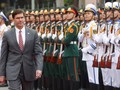 Bộ trưởng Quốc phòng Mỹ Mark Esper đang có chuyến thăm Việt Nam (Ảnh: Reuters)