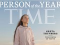 Bức ảnh Greta Thunberg được đăng trên bìa của tạp chí Time với dòng chữ “Sức mạnh của tuổi trẻ” (Ảnh: Time)