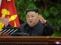 Chủ tịch Triều Tiên Kim Jong-un chủ trì phiên họp toàn thể (Ảnh: Reuters)