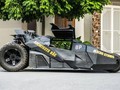 Hình ảnh chiếc batmobile tự chế của cậu thanh niên 23 tuổi (Ảnh: OC)