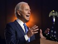 Ông Joe Biden có bài phát biểu tại Delaware (Ảnh: CNN)