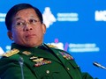 Tổng tư lệnh quân đội Myanmar Min Aung Hliang (Ảnh: AFP)
