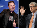 Elon Musk và Bill Gates đưa ra ý kiến trái chiều về Bitcoin (Ảnh: RT)