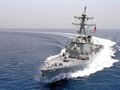 Hải quân Mỹ cho hay họ đã điều tàu USS Curtis Wilbur băng qua eo biển Đài Loan (Ảnh: AFP)