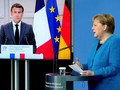 Tổng thống Pháp Emmanuel Macron và Thủ tướng Đức Angela Merkel kêu gọi lời giải thích về vụ bê bối do thám (Ảnh: AFP)