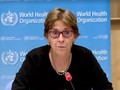 Tiến sĩ Mariangela Simao trong cuộc họp báo của WHO ngày 25/6. Ảnh: WHO.