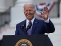 Tổng thống Mỹ Joe Biden trong bài phát biểu ngày 4/7 tại Nhà Trắng (Ảnh: Reuters)
