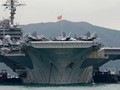Tàu USS Kitty Hawk tại Hong Kong, Trung Quốc năm 2008 (Ảnh: Reuters)