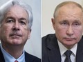 Giám đốc CIA Bill Burns và Tổng thống Nga Vladimir Putin (Ảnh: Reuters)