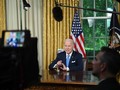 Tổng thống Mỹ Joe Biden phát biểu tại Phòng Bầu dục (Ảnh: WSJ)