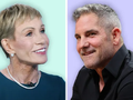 Hai triệu phú tự thân Barbara Corcoran và Grant Cardone (Ảnh: CNBC)
