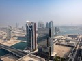 Tòa nhà văn phòng tại ADGM ở Abu Dhabi (Ảnh: Bloomberg)