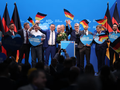 Bà Alice Weidel, giữa, và các nhà lãnh đạo khác của đảng cực hữu Sự thay thế cho nước Đức. Ảnh WSJ.