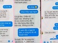 Tin nhắn được cho là "gạ tình" của thầy giáo với nữ sinh M.