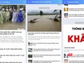 Mạng xã hội đóng vai trò kết nối thông tin trước tình hình mưa lũ phức tạp tại miền Trung.