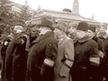 Ban Lãnh đạo Liên Xô trong lễ trang Stalin (Ảnh: Tư liệu)